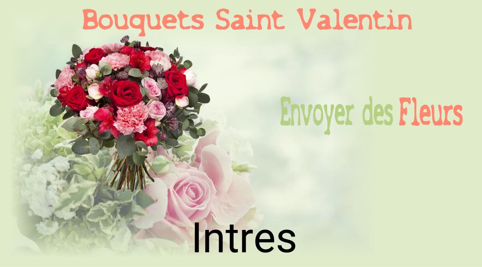 Roses de Saint-Valentin livrées à Intres